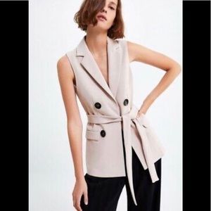 Zara Blush Pink Vest